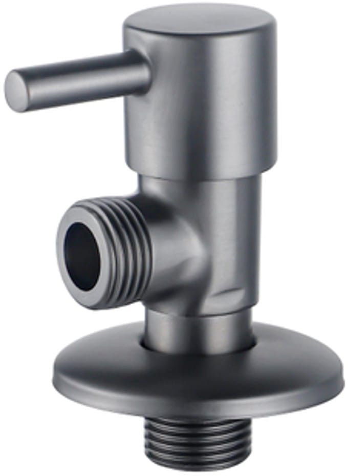 Fugaflow Eccelente Sobrado - stopkraan G1/2 - Geborsteld Gunmetal PVD