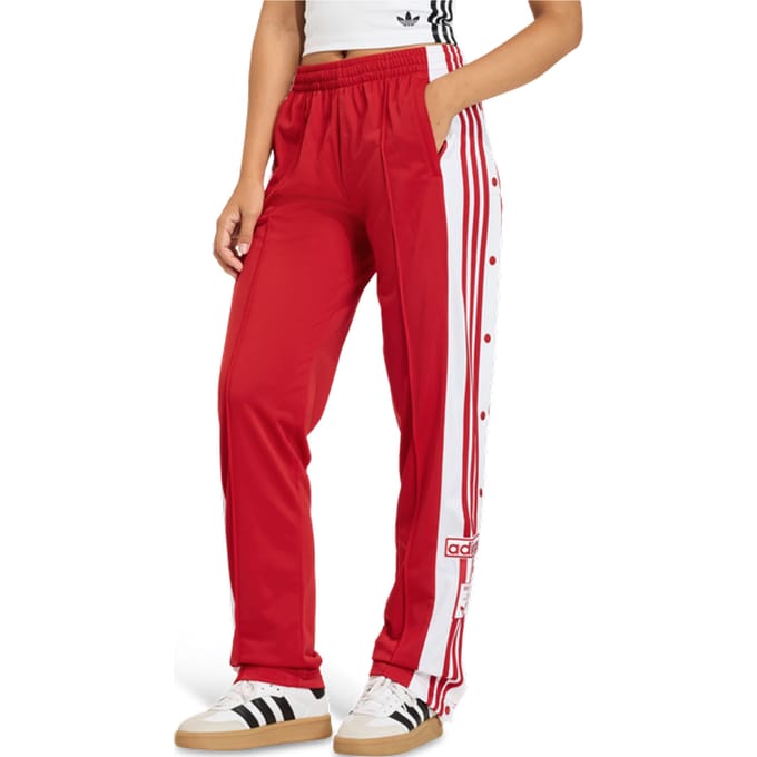 Adidas Adibreak Track Tracksuit Bottoms Broeken Dames - Rood - Maat S (34-36) - Poly Mesh