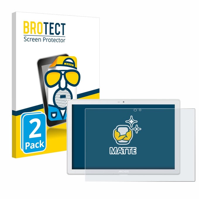 BROTECT - Screenprotector voor Archos T101 4G - Folie Beschermfolie matte 2 Stuks