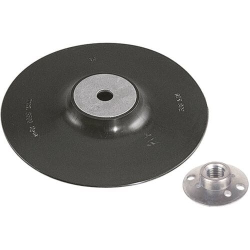 wolfcraft - Steunschijf 125 mm voor haakse slijper - 2454000