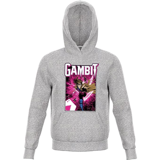 X-Men Gambit Kids' Hoodie - Grey - 98/104 (3-4 jaar)