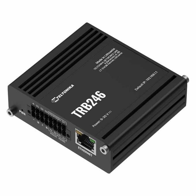 Teltonika TRB246 Industrial IoT Gateway (TRB246000600 / Standard package No PSU)