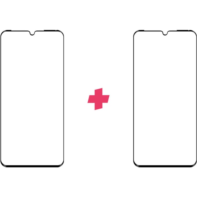 DuoPack: Huawei P30 Pro (New Edition) screenprotector gehard glas Edge to Edge