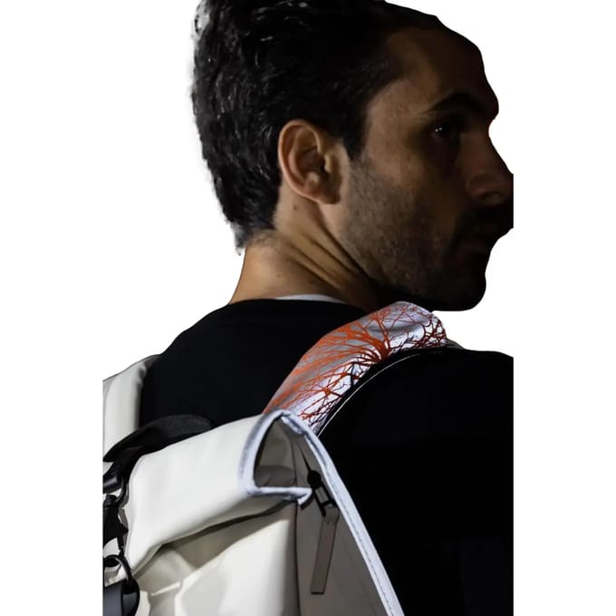 Reflexband voor rugzak & fiets dubbele microvezel absorberend Wowow