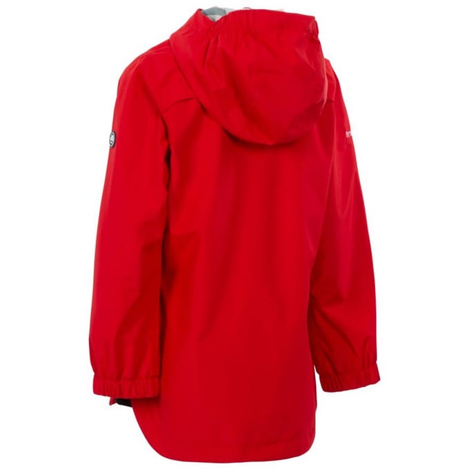 Trespass Meisjes Flourish TP75 Waterdichte Jas (Rood)