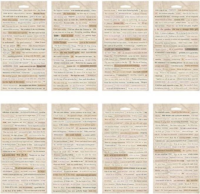 Tim Holtz Idea-ology Clipping Stickers Book (TH94030)