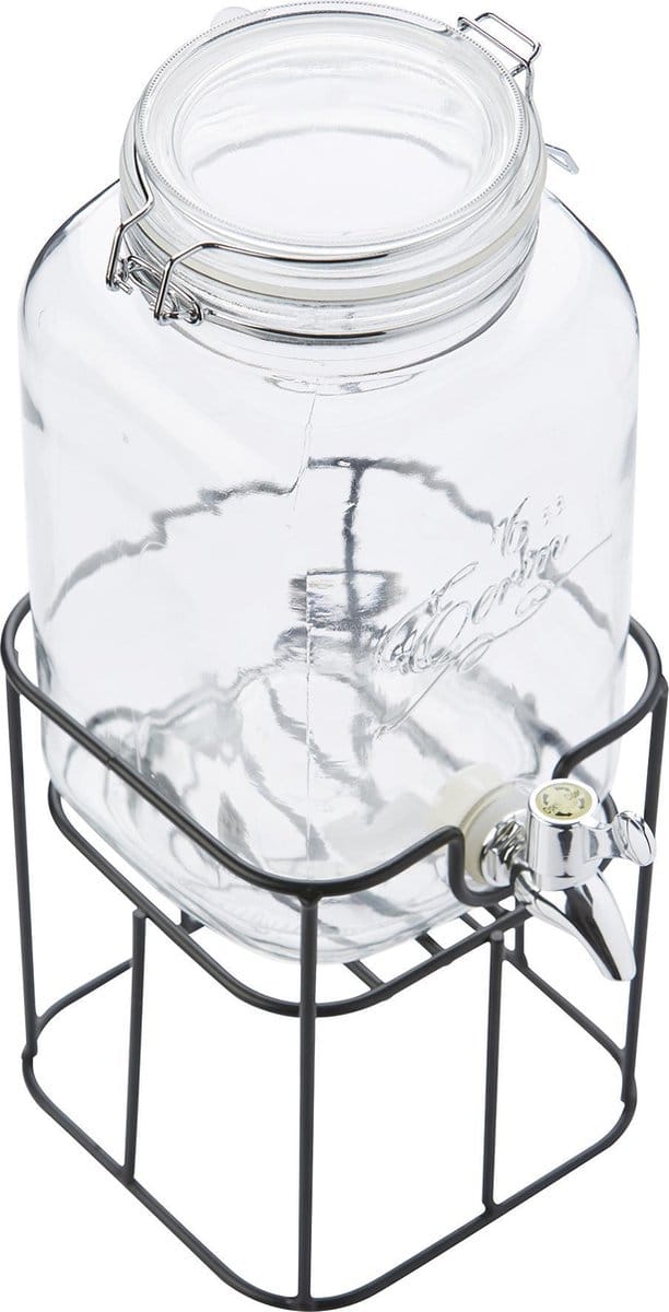 Drankdispenser 3,6 liter - Met metalen houder