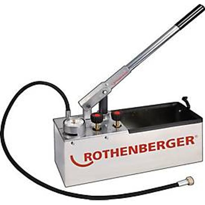 Testpomp RP 50 0-60 bar R 1/2 inch Aanzuigvolume per slag ca. 45 ml