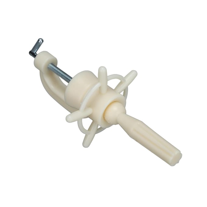 Verstelbare Pruikstandaard Mannequin Hoofd Basis Houder voor Styling Training Kappers white