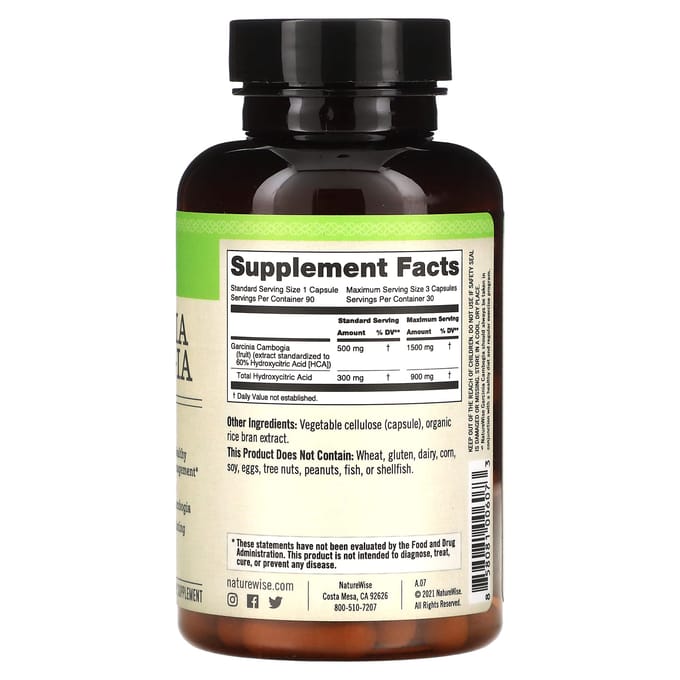 NatureWise, Brindleberry, 90 Gélules Végétales