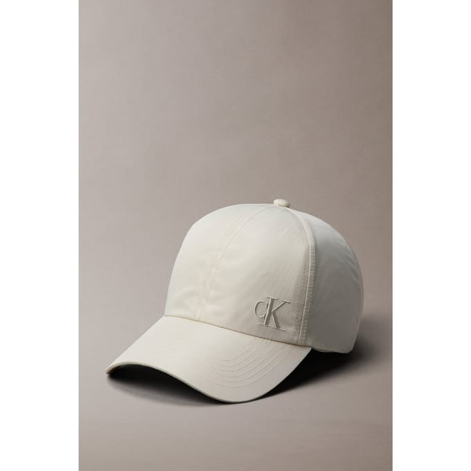 Calvin Klein Monogram Embroidery Cap Bone White Taglia: OS | Cappelli Outlet | Donna | Bianco