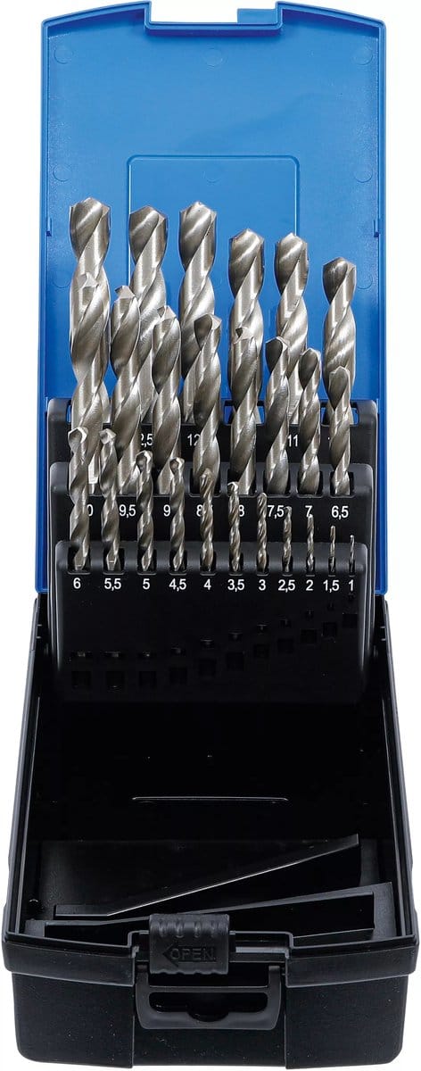 BGS Draaiboorset HSS Ø 1 - 13 mm 25 stuks - 2021