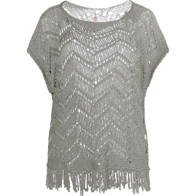 IZIA Jumper Dames zilvergrijs
