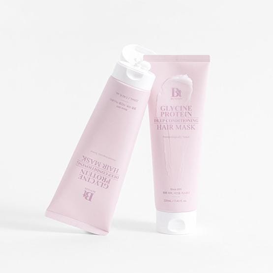 [BENTON] Glycine Protein Deep Conditioning Hair Mask 220ml white