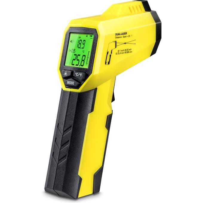 TROTEC Pyrometer-dauwpuntscanner BP25