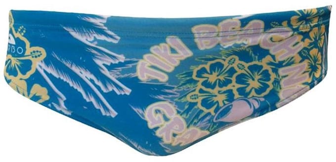 Turbo Tiki Beach Zwemslip Blauw L Man