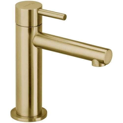 Herzbach DESIGN iX PVD Single-hole basin mixer Mini 14.8 cm 21.133210.2.39