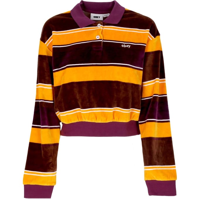 Georgia damespolopolo met lange mouwen L/s rode biet multi