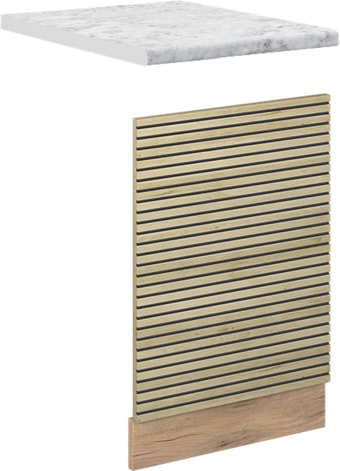 Vicco Fame-Line Frontpaneel – 60 cm, WB Marmer Eiken paneel