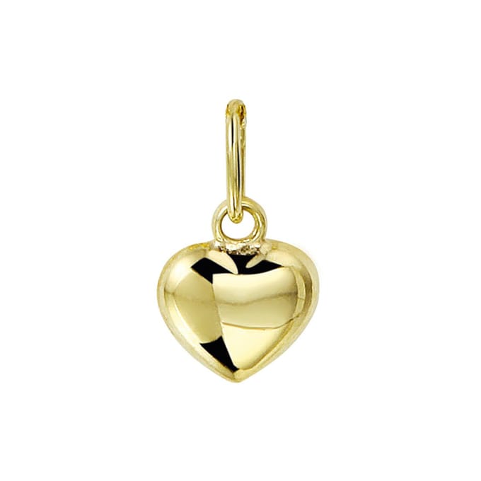 Hanger Hart 14K Geelgoud