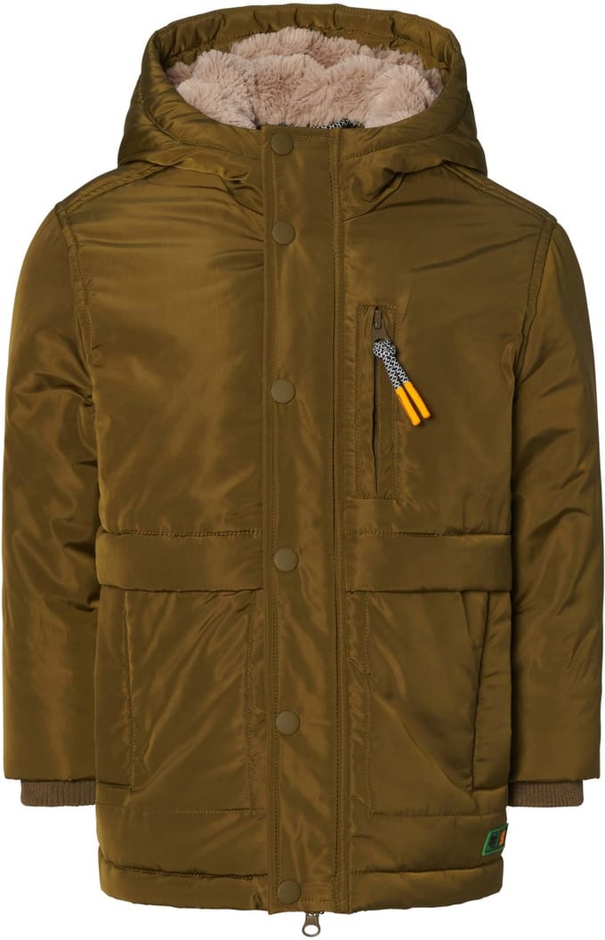 Noppies Jas Lorca - Dark Olive - Maat 92