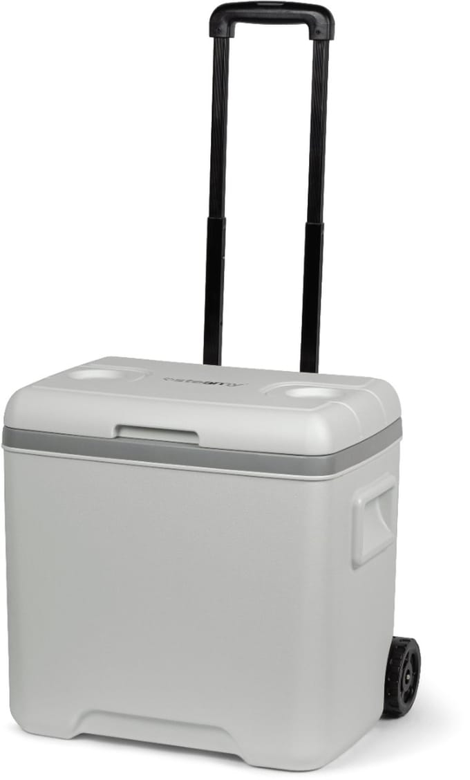 Steamy Marine 30 Roller - Middelgrote koelbox op wielen - Maritieme Koelbox - 30 Liter - Frigobox - Wit