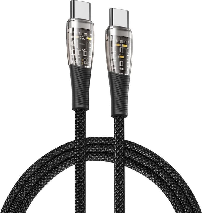 Duzzona Usb-C Naar Usb-C Kabel 65W 480Mb/S Voor Telefoons 1M Snel