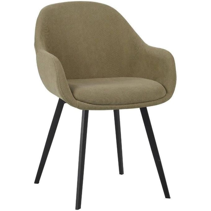Eetkamerstoel Remy ribstof | Dimehouse