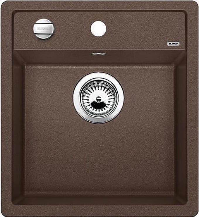 Spoelbak Blanco Dalago opbouw  cafe 517165. Draaiknopbediening.