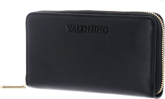 VALENTINO portemonnee Ipanema RE Zip Around Wallet Nero zwart