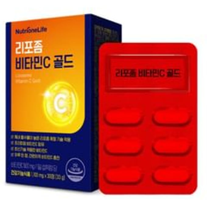 NutrioneLife Liposome Vitamin C Gold 1100mg x 30 tablets