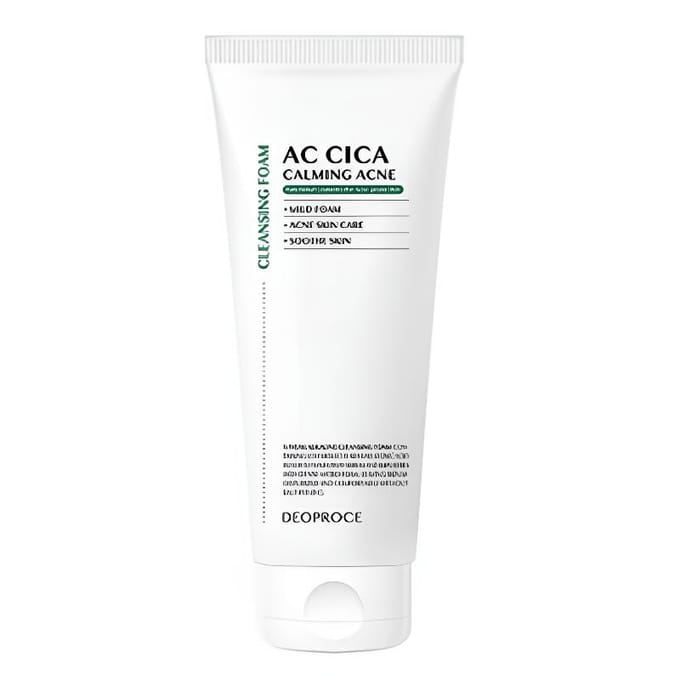 [Deoproce] AC Cica Kalmerend Acne Reinigingsschuim 150 ml white