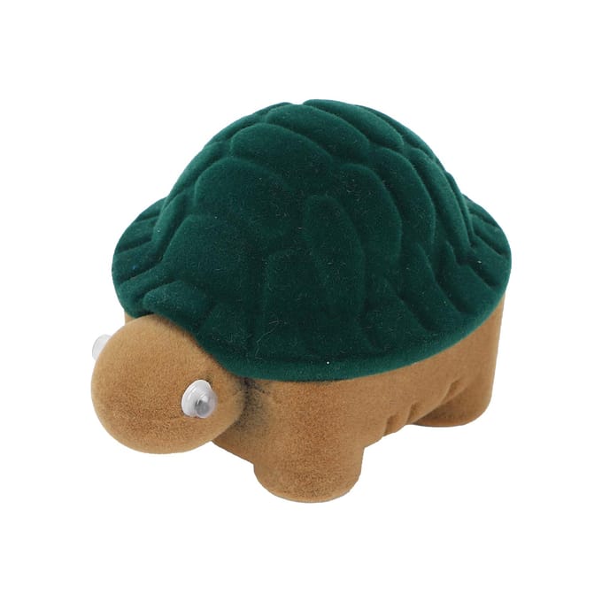 Boîte de Rangement pour Boucles d'Oreilles en Forme d'Animal Mignon Portable Organisateur de Boîte à Bijoux black