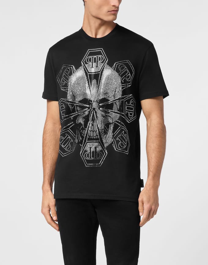 T-Shirt Ronde Hals Skull
