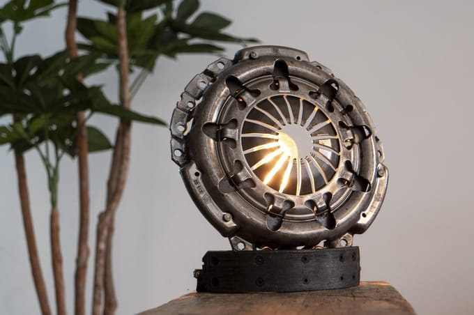 Mancave Store - Tafellamp - Industrieel - 100% Authentiek