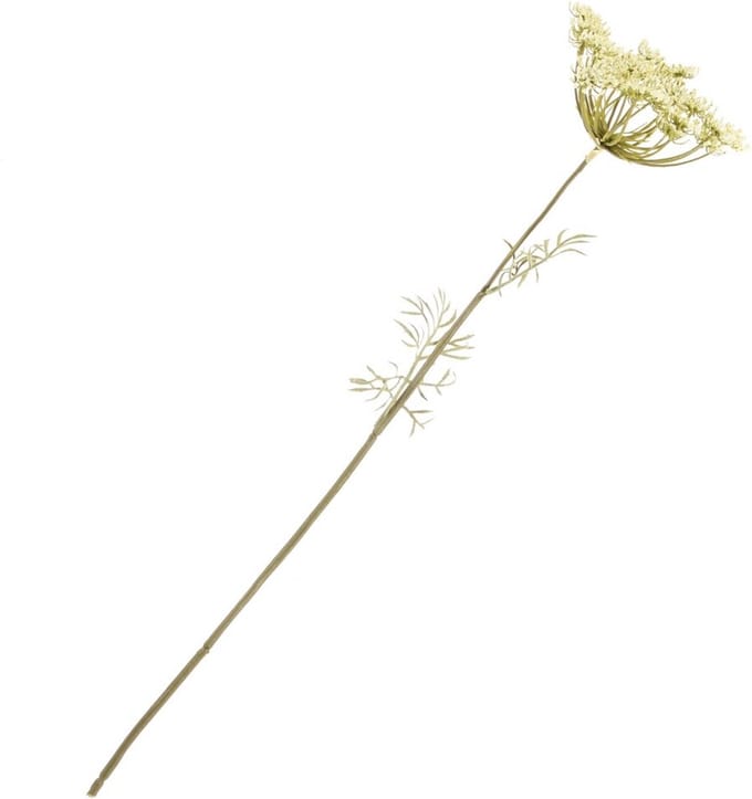 Kunstbloem didiscus crème/naturel