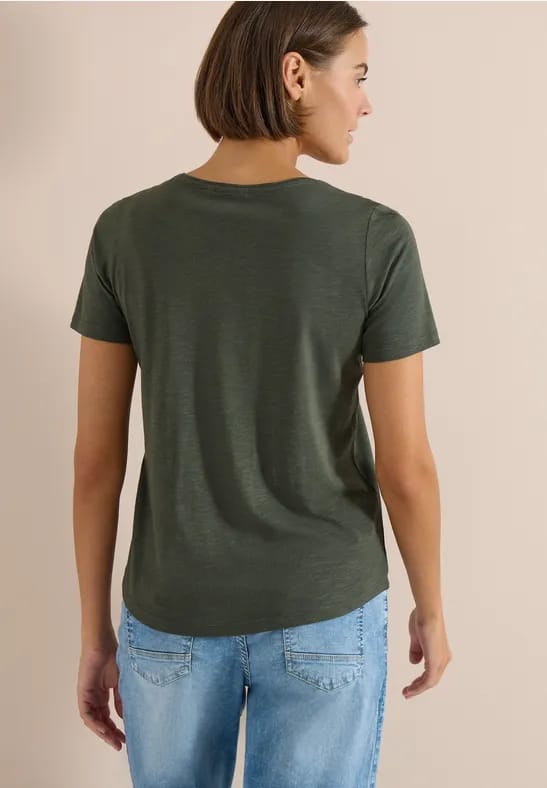 Basic Shirt met ronde hals in een 2-pack