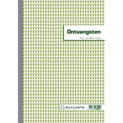 Kasboek Exacompta Manifold ontvangsten dupli 50vel NL