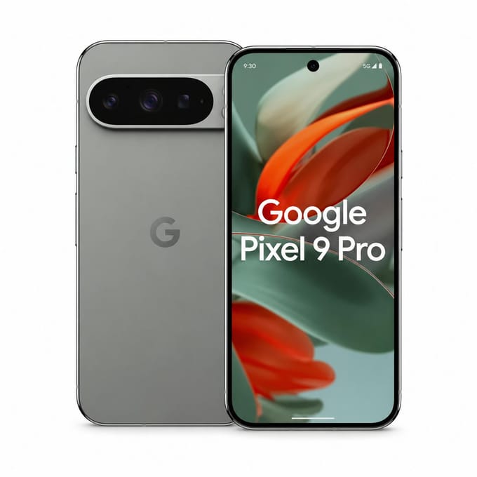 Gerenoveerde Google Pixel 9 Pro 5G Smartphone 16GB RAM 256GB Opslag Single SIM 16/256GB