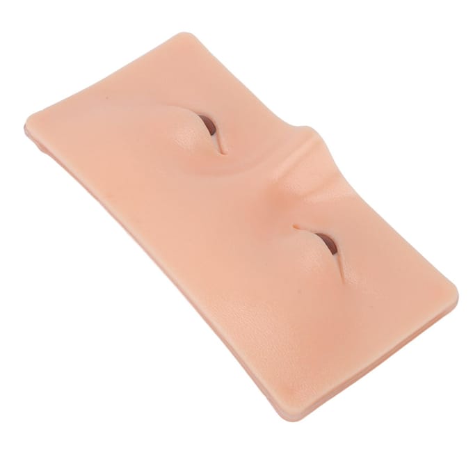 Make-up Oefenbord Wenkbrauwen Stick Wimper Professioneel Nep Oefenhuid Masker voor Beginner white