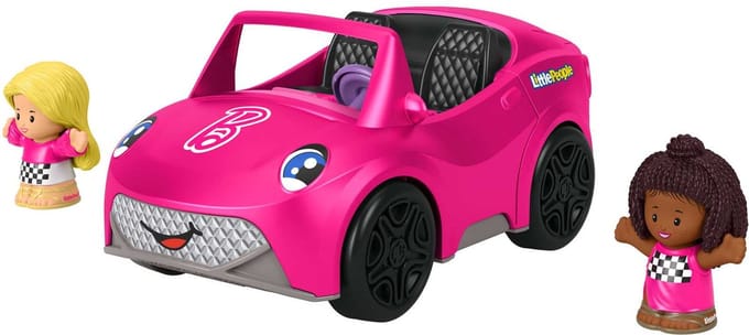 Fisher-Price Little People Barbie Cabriolet met Figuurtjes