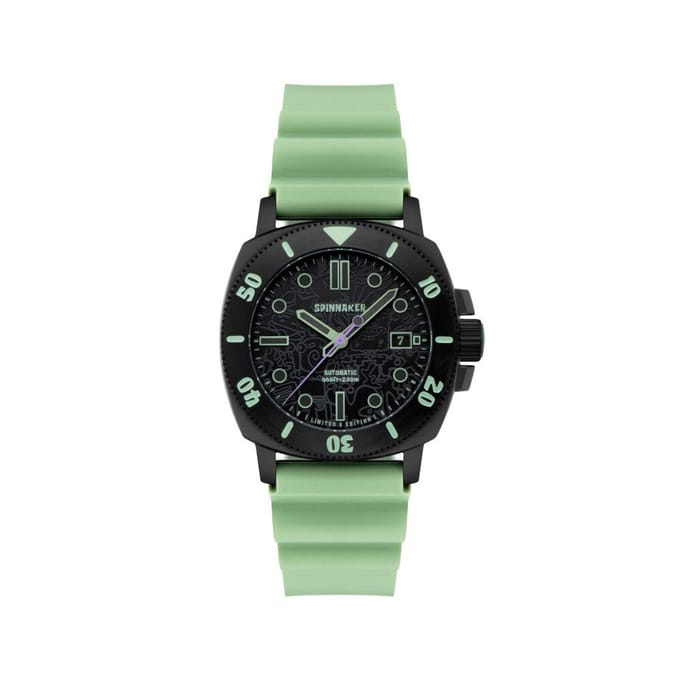 Spinnaker - SP-5147-03 - Polshorloge - Heren - Automatisch - HULL DIVER LTD EDT