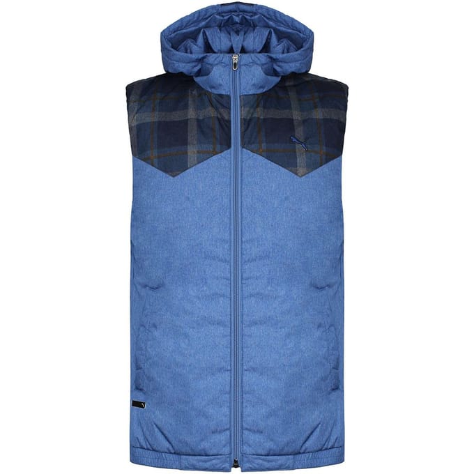Puma Logo Heren Blauw Gilet