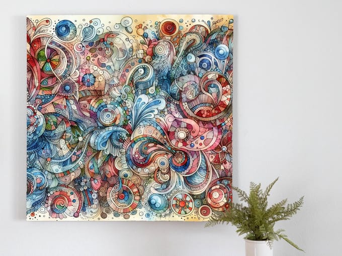 Kunstprint | Wanddecoratie | Forex | 80 × 80 cm