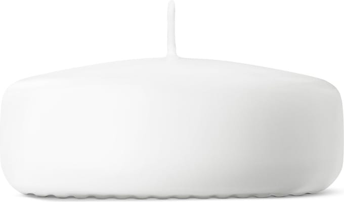Bolsius - Maxi Drijfkaarsen - Wit - 12 stuks
