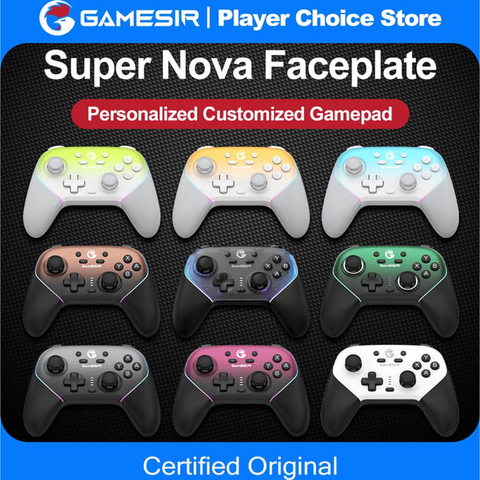 GameSir Gamepad Magnetische Frontplaat voor Super Nova Controle Personaliseerbare Front Case Top Cover Multicolor Shell Gaming Accessoires Mystic
