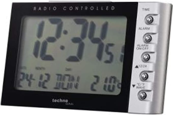 Digitale Wekker met Datum, Weekdag en Binnentemperatuur