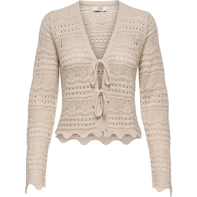 JDY - JDYSUN LAY L/S V-NECK TIE CARDIGAN KNT - Dames - Cardigans