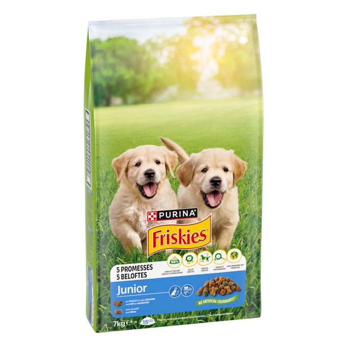 7kg VitaFit Junior met Kip & Groente Friskies Hondenvoer