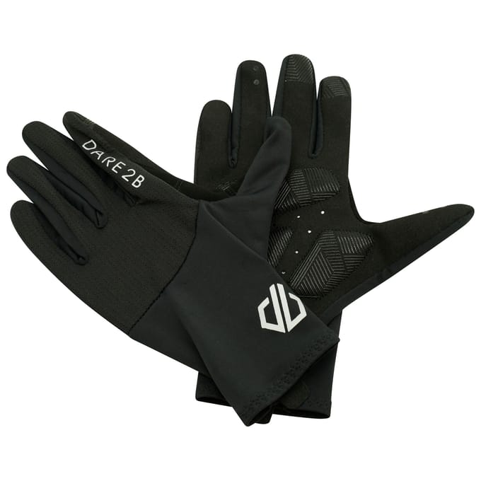 Dare 2B Heren Forcible II Wielerhandschoenen (Zwart)